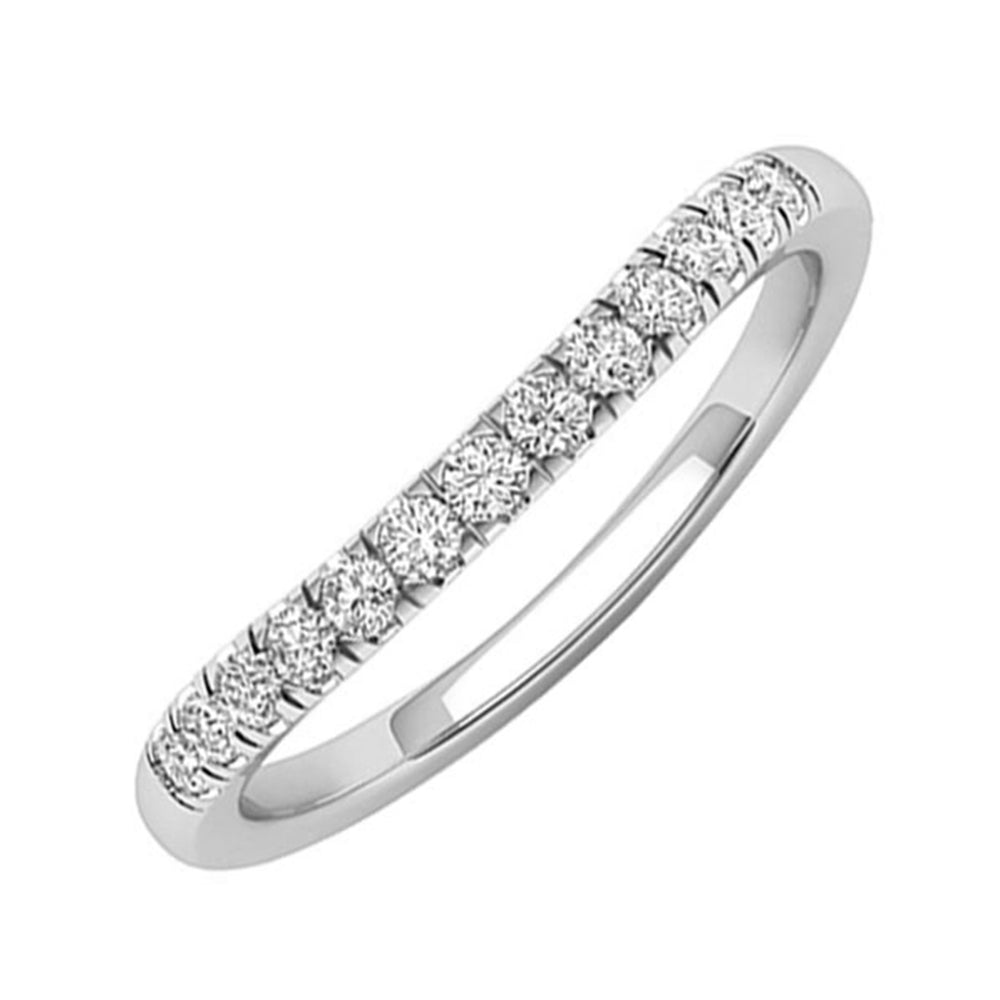 14Kt White Gold Diamond 1/7Ctw Ring