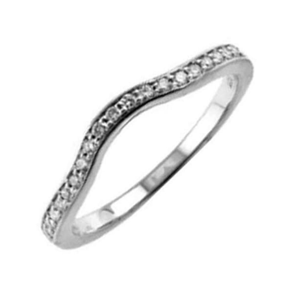 14Kt White Gold Diamond 1/5Ctw Ring