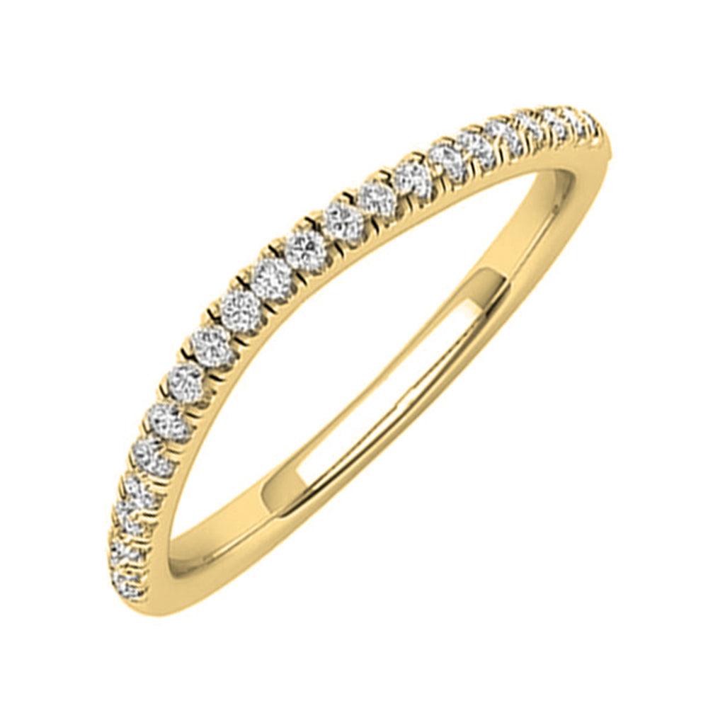 14Kt Yellow Gold Diamond 1/10Ctw Ring