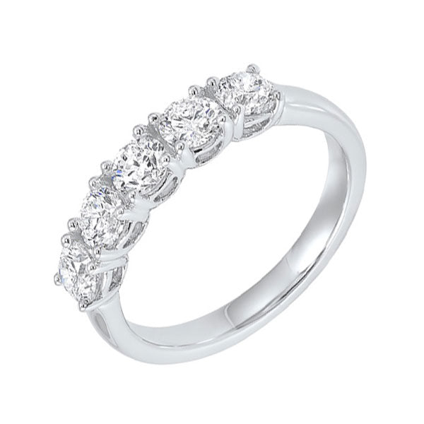 14Kt White Gold Diamond 3/4Ctw Ring