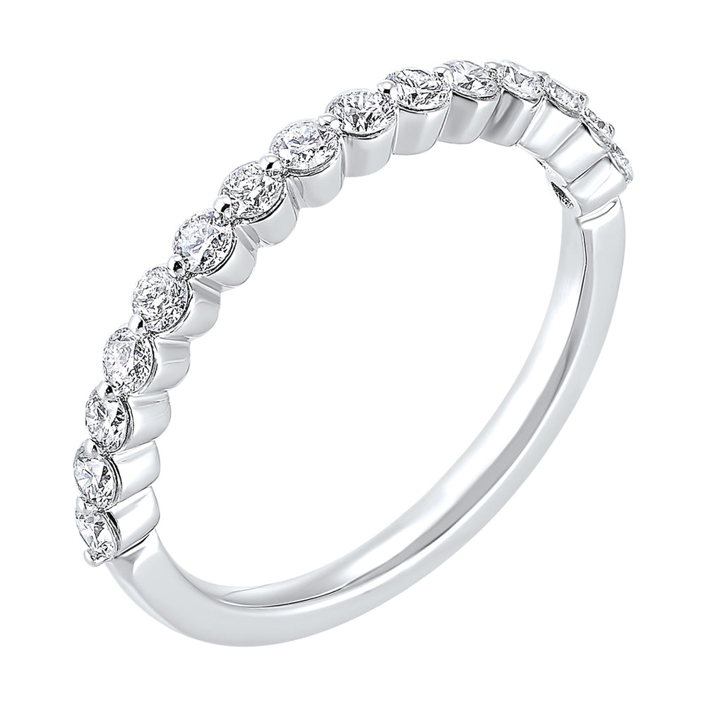 Platinum White Diamond 1/2Ctw Ring