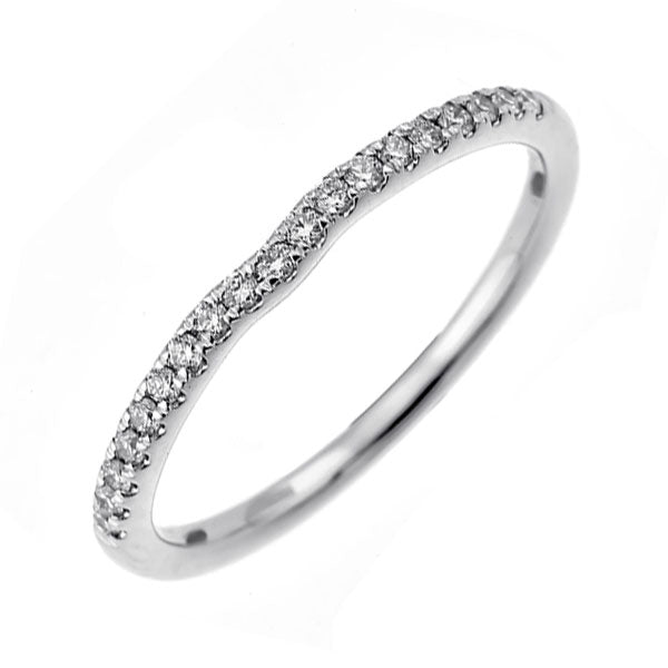 14Kt White Gold Diamond 1/7Ctw Ring
