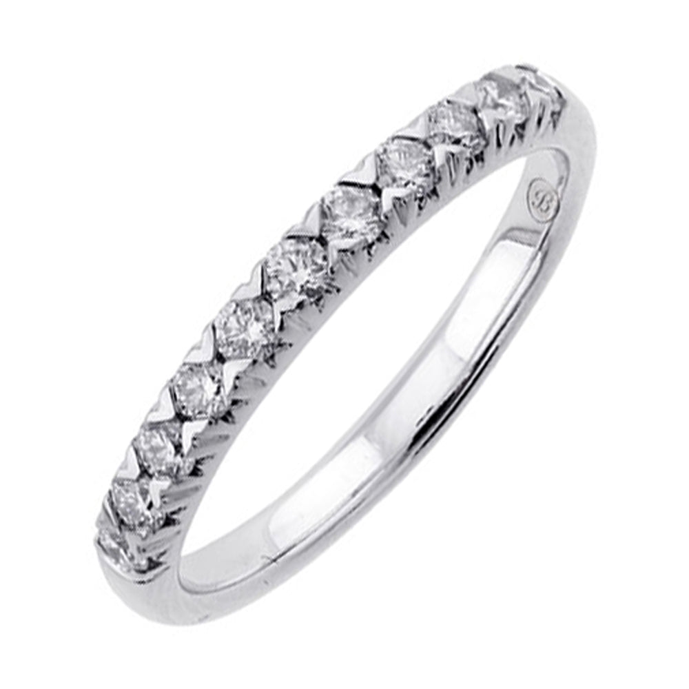 14Kt White Gold Diamond 1/3Ctw Ring
