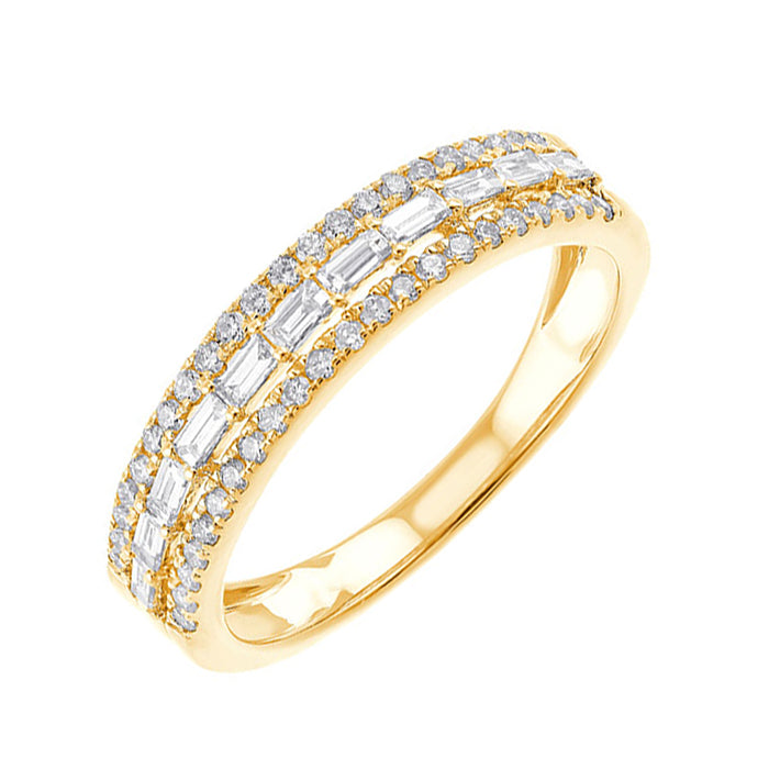 14Kt Yellow Gold Diamond 1/2Ctw Ring