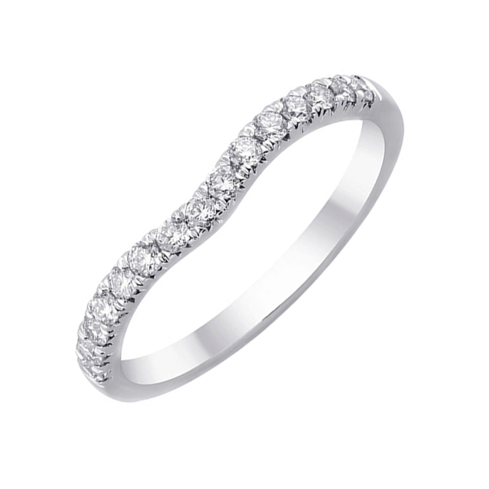 14Kt White Gold Diamond 1/3Ctw Ring