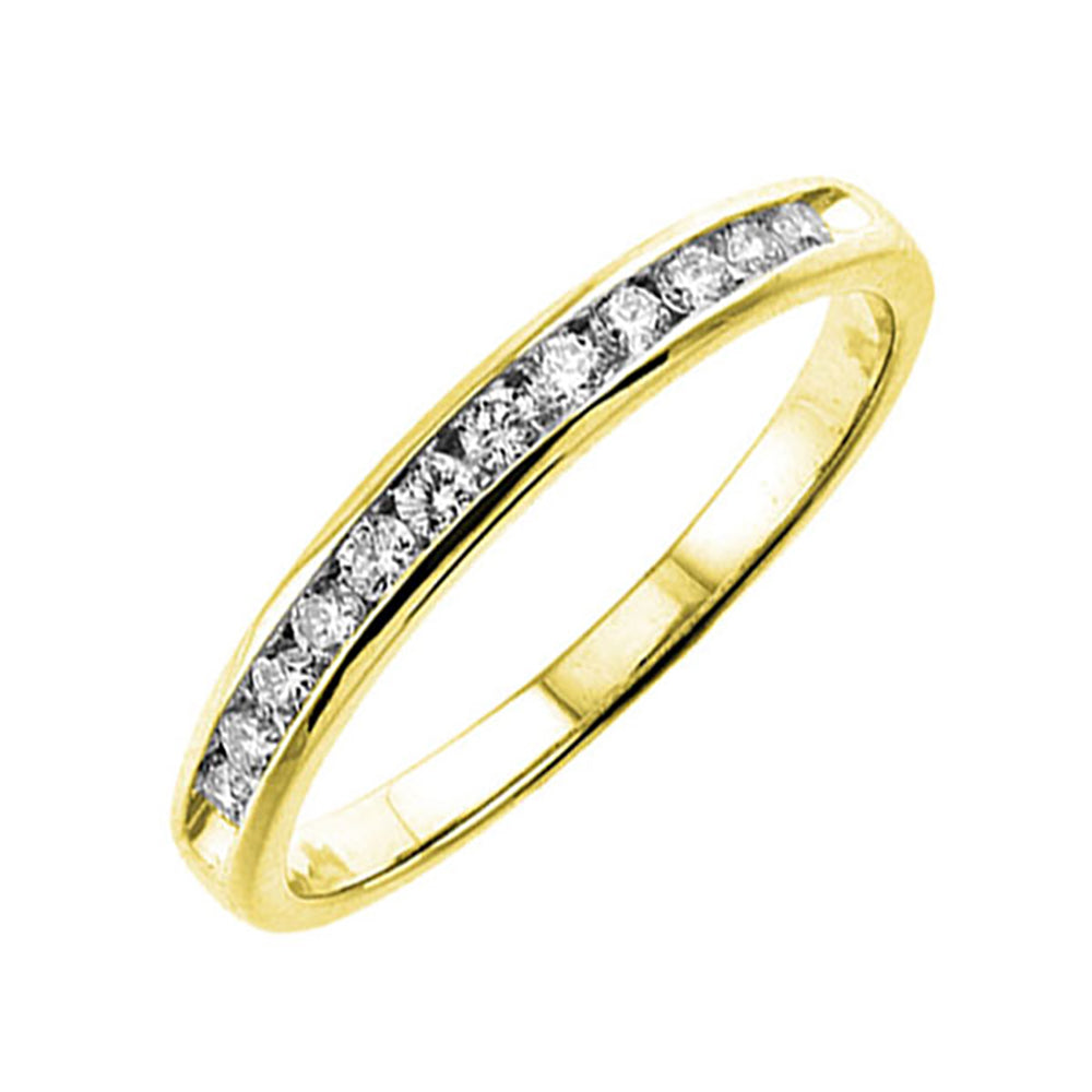 14Kt Yellow Gold Diamond 1/5Ctw Ring