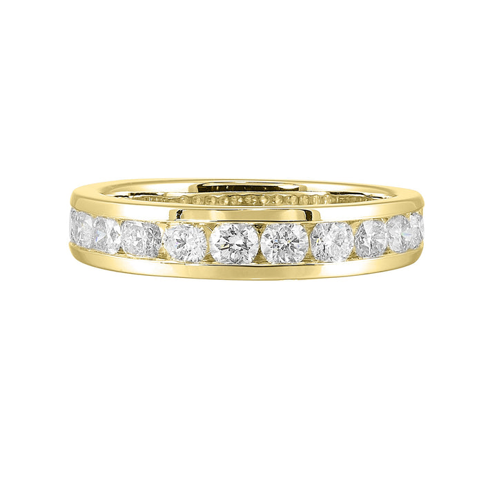 14Kt Yellow Gold Diamond 1Ctw Ring