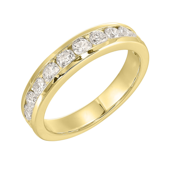 14Kt Yellow Gold Diamond 1Ctw Ring