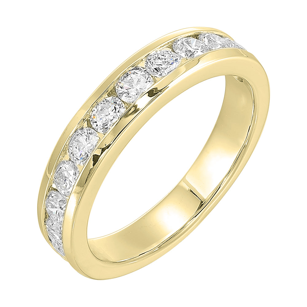 14Kt Yellow Gold Diamond 1Ctw Ring