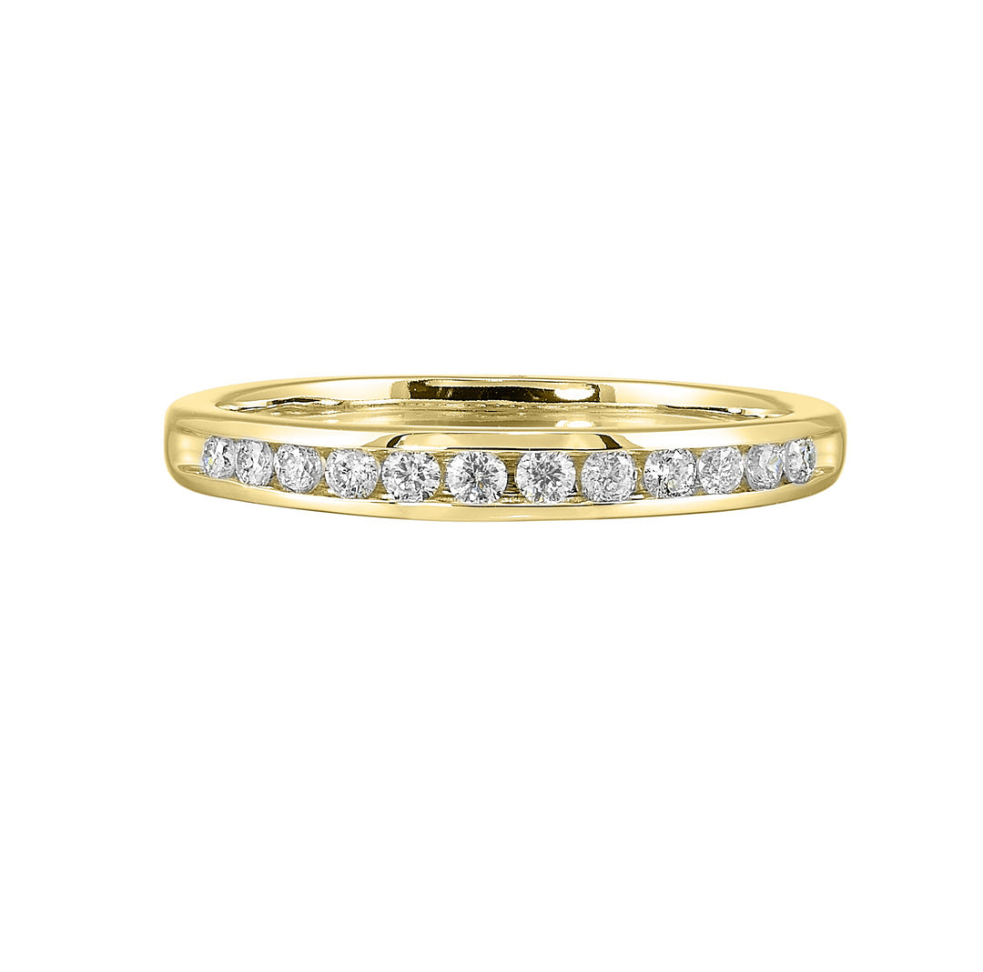 14Kt Yellow Gold Diamond 1/4Ctw Ring