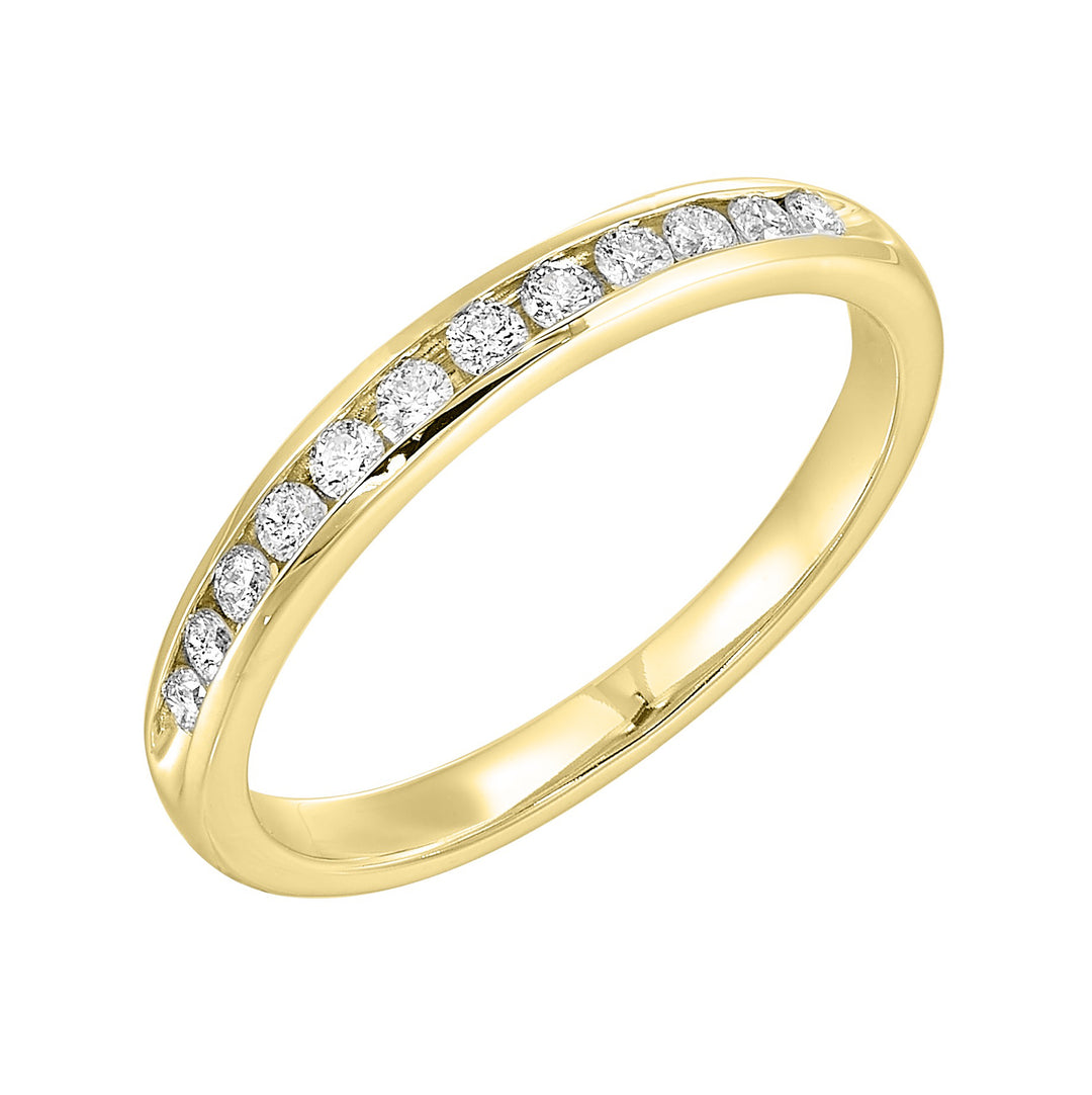14Kt Yellow Gold Diamond 1/4Ctw Ring