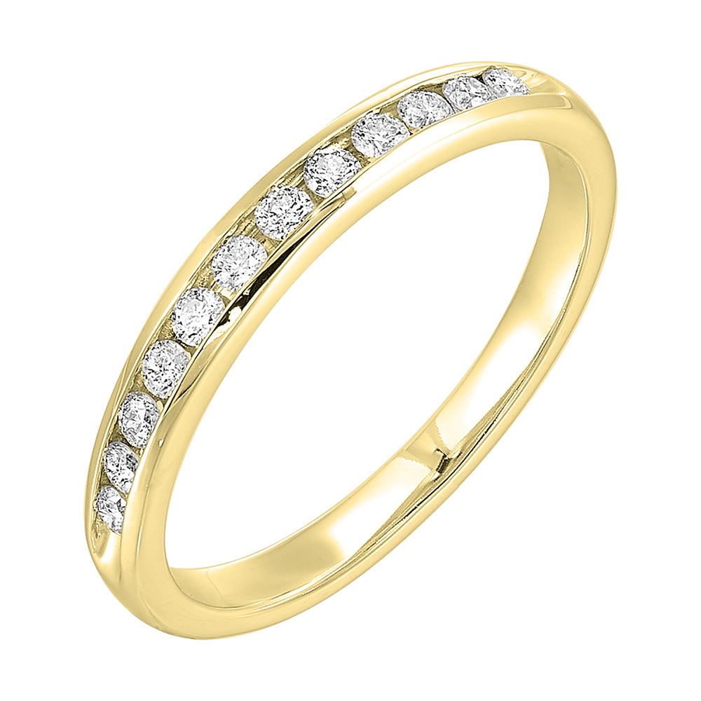 14Kt Yellow Gold Diamond 1/4Ctw Ring