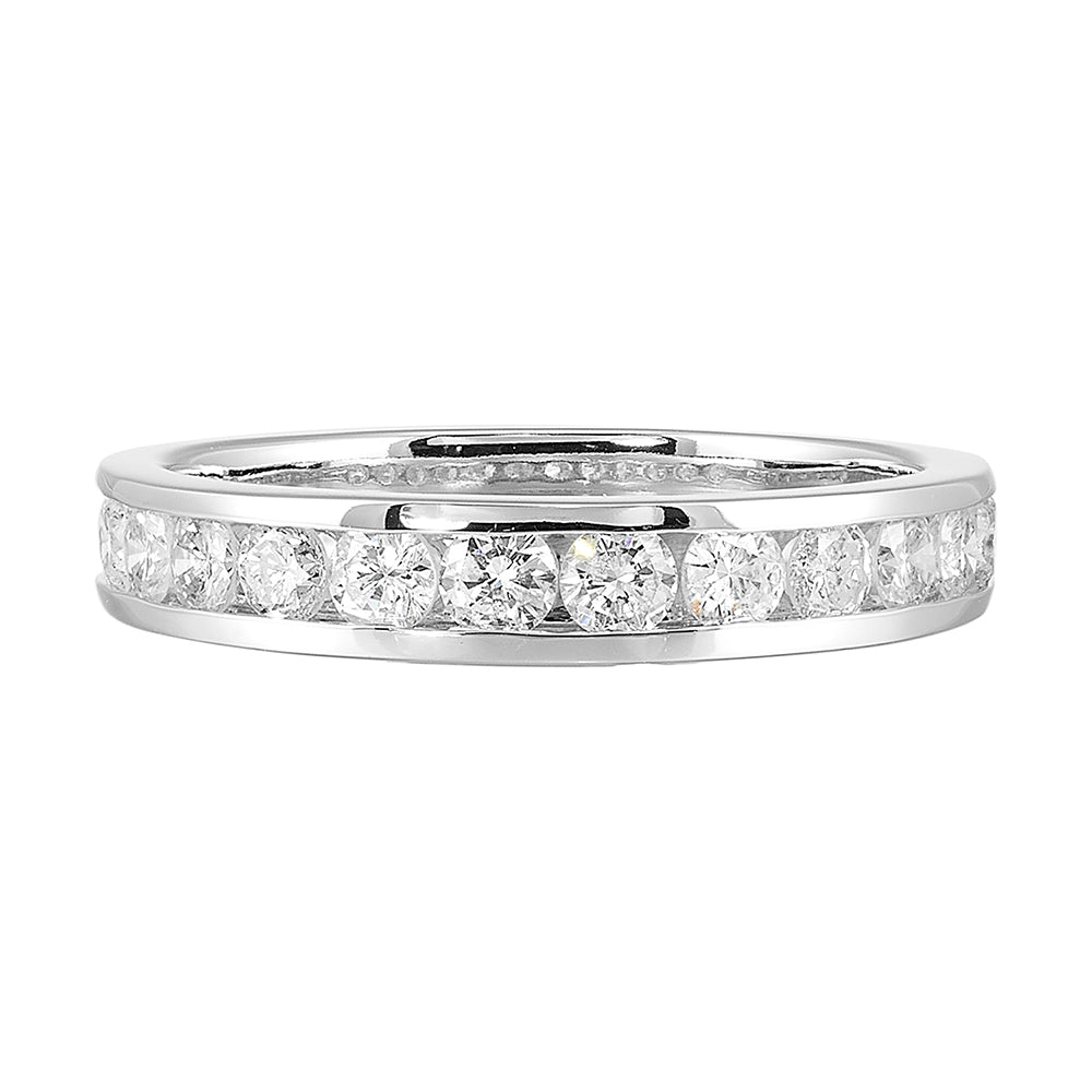 14Kt White Gold Diamond 3/4Ctw Ring