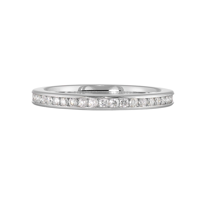 14Kt White Gold Diamond 1/4Ctw Ring