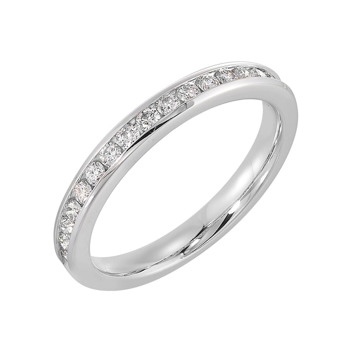 89 Facet 14Kt White Gold Diamond 1/3Ctw Ring
