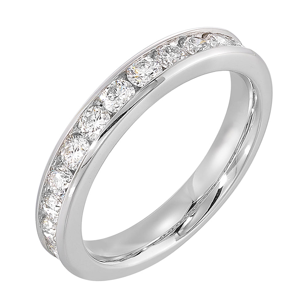 14Kt White Gold Diamond 3/4Ctw Ring