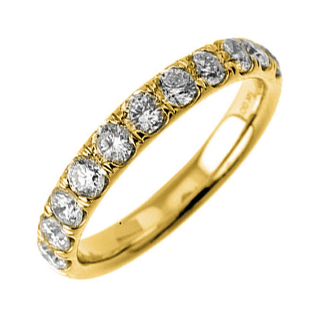 89 Facet 14Kt Yellow Gold Diamond 1Ctw Ring