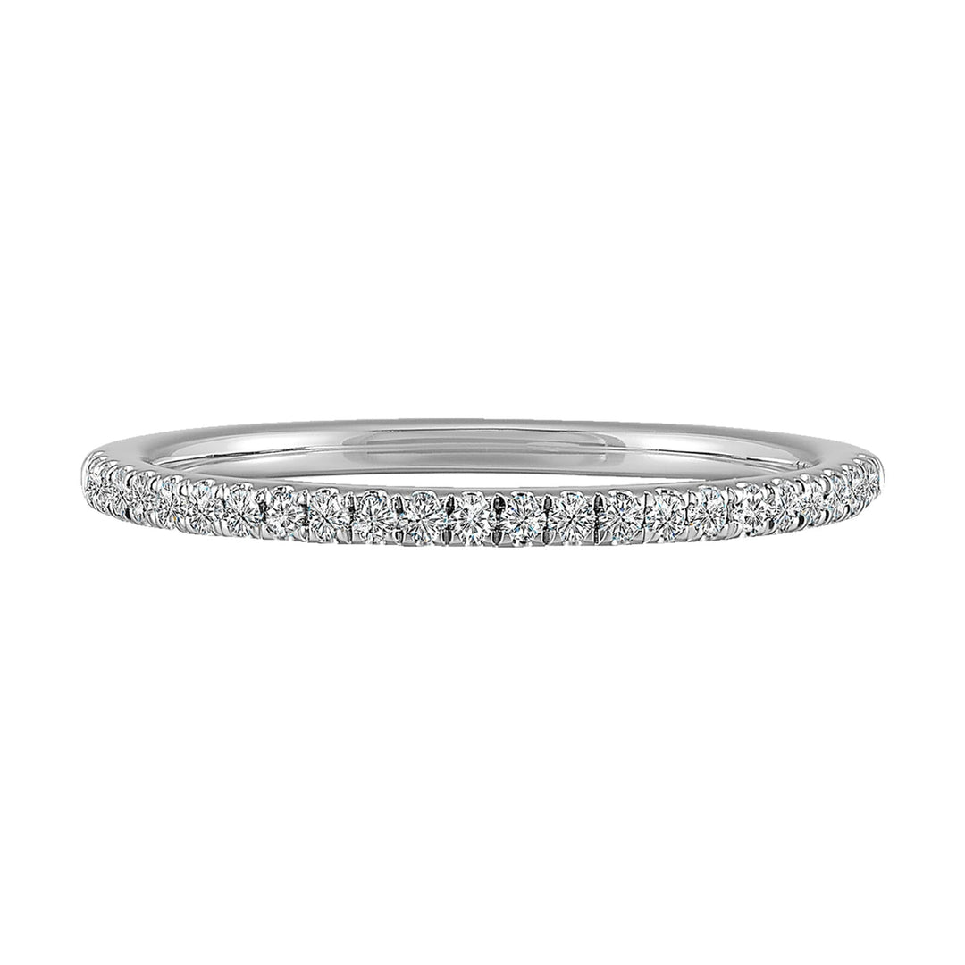 89 Facet 14Kt White Gold Diamond 1/7Ctw Ring