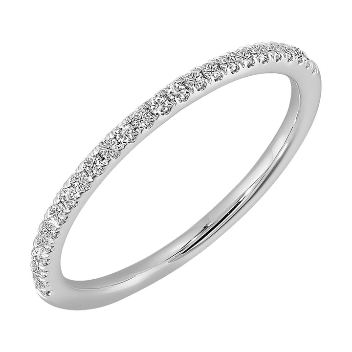 89 Facet 14Kt White Gold Diamond 1/7Ctw Ring
