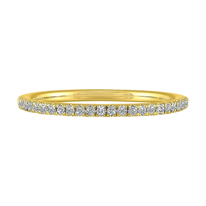 89 Facet 14Kt Yellow Gold Diamond 1/7Ctw Ring