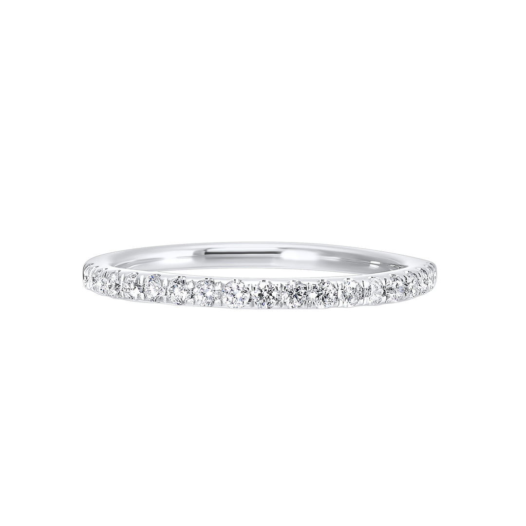 89 Facet 14Kt White Gold Diamond 1/4Ctw Ring