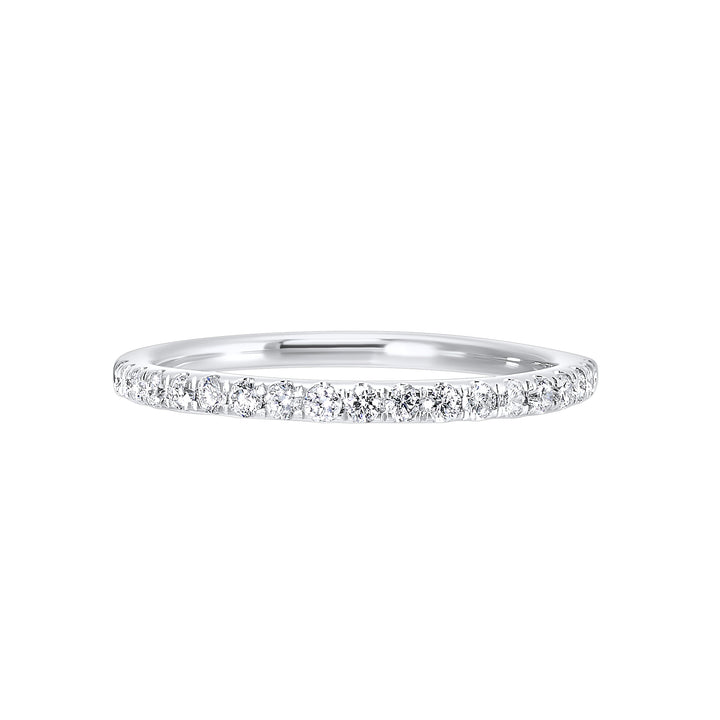 89 Facet 14Kt White Gold Diamond 1/4Ctw Ring