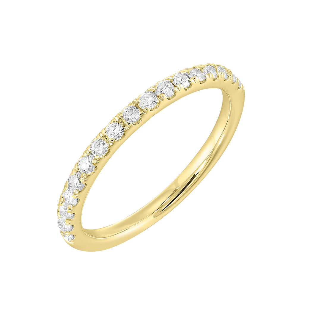 89 Facet 14Kt Yellow Gold Diamond 1/3Ctw Ring