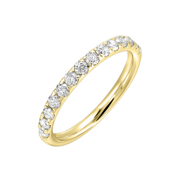 89 Facet 14Kt Yellow Gold Diamond 1/2Ctw Ring