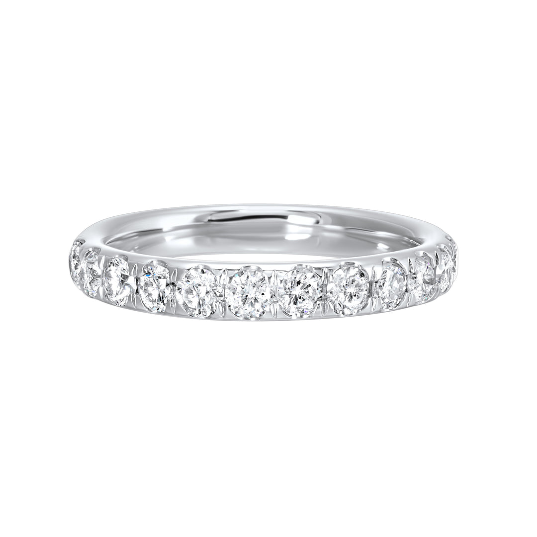 89 Facet 14Kt White Gold Diamond 3/4Ctw Ring