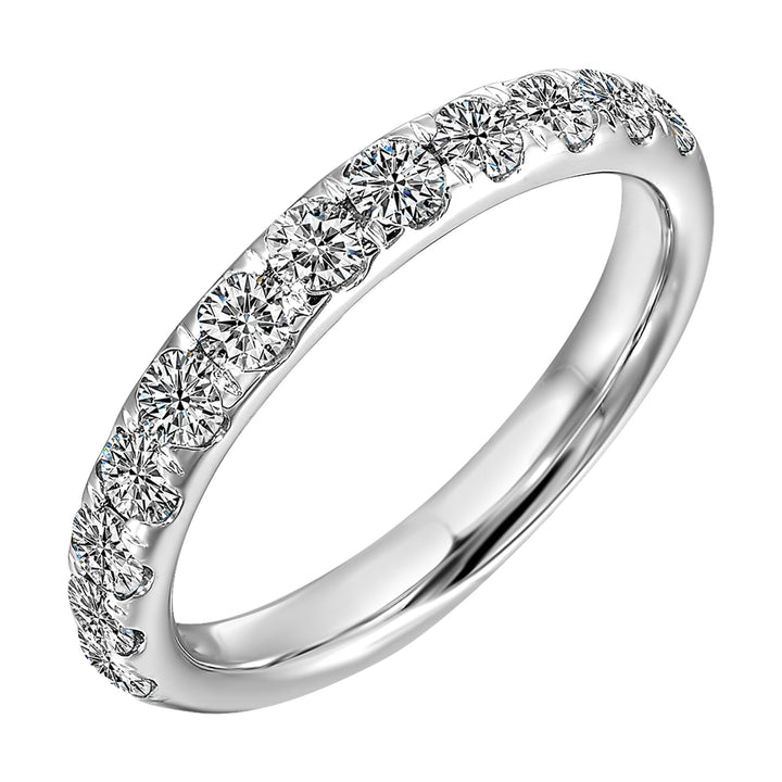 89 Facet 14Kt White Gold Diamond 3/4Ctw Ring
