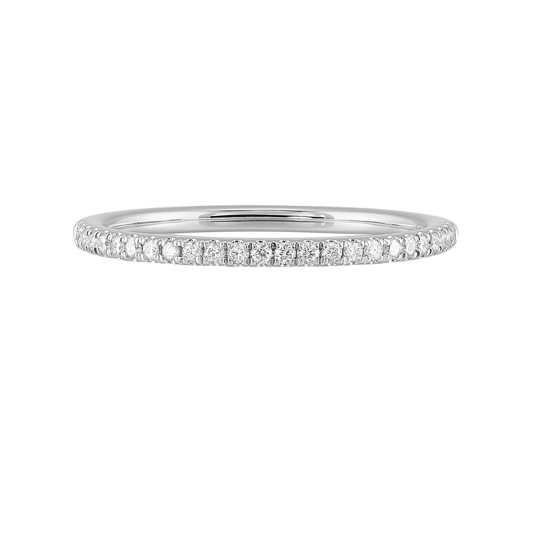 14Kt White Gold Diamond 1/7Ctw Ring