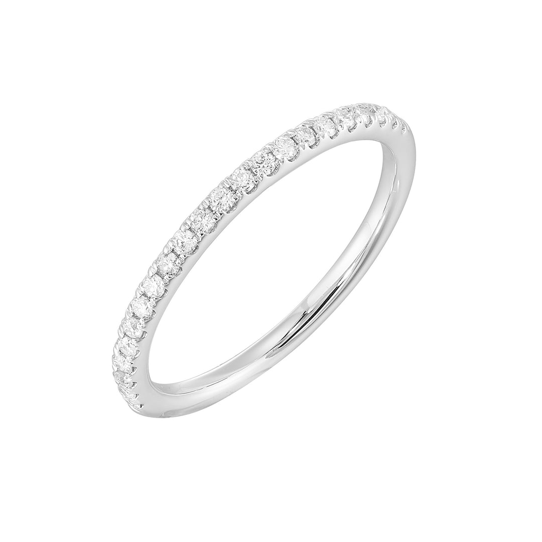 14Kt White Gold Diamond 1/5Ctw Ring