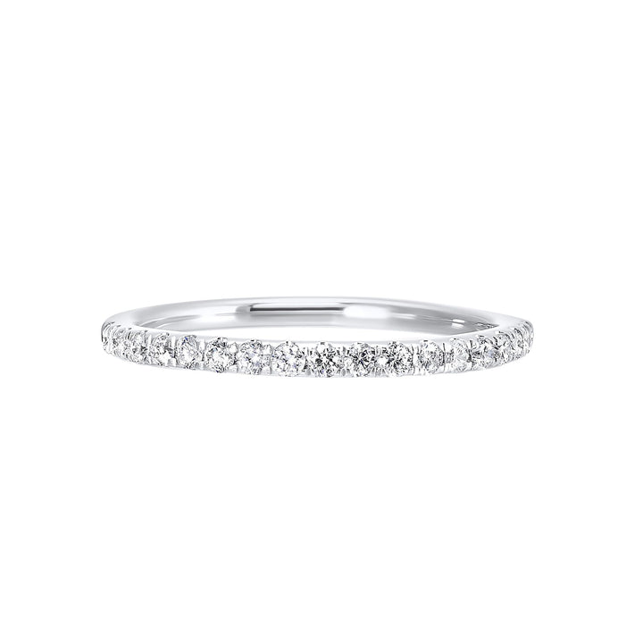 89 Facet 14Kt White Gold Diamond 1/4Ctw Ring
