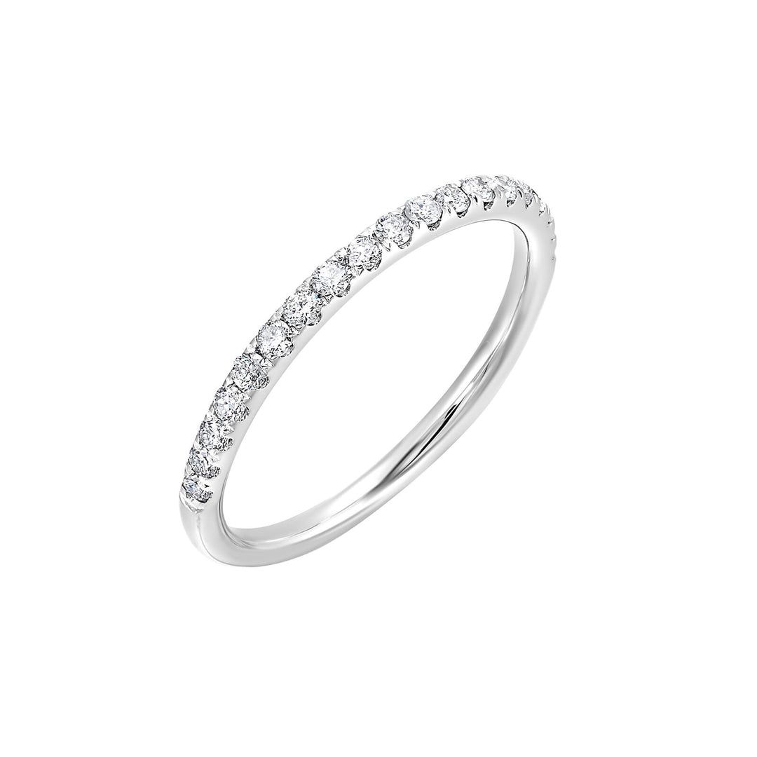 89 Facet 14Kt White Gold Diamond 1/4Ctw Ring