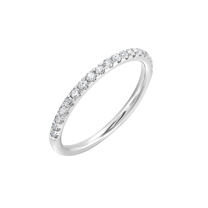 89 Facet 14Kt White Gold Diamond 1/4Ctw Ring