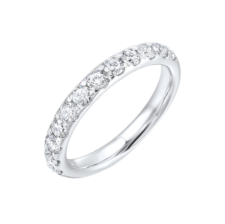 89 Facet 14Kt White Gold Diamond 3/4Ctw Ring