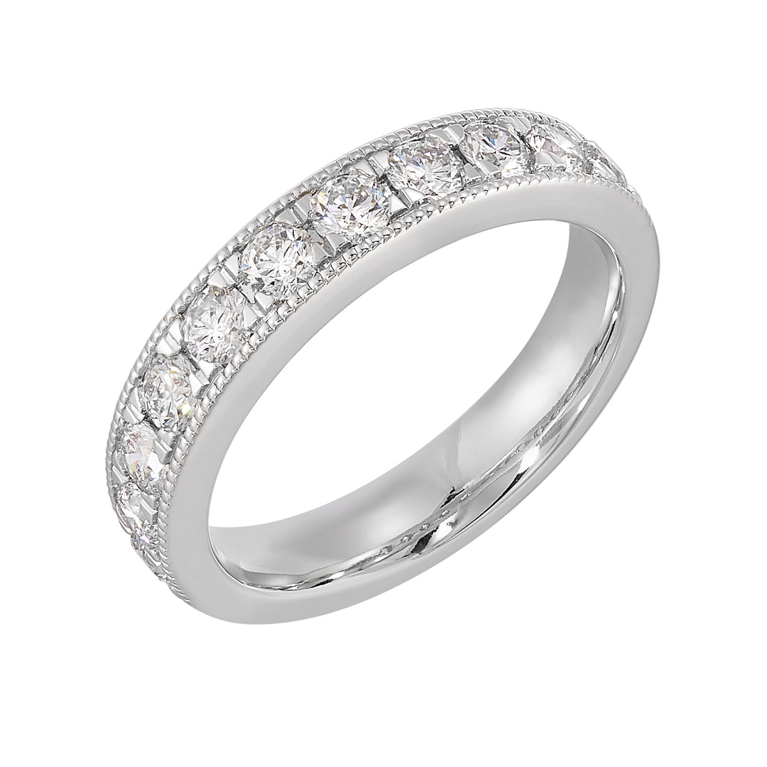 14Kt White Gold Diamond 1Ctw Ring
