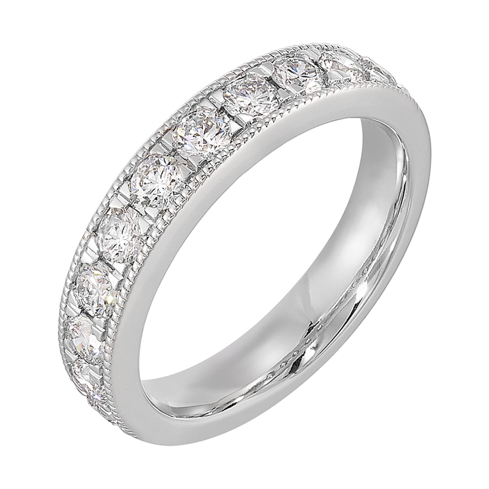 14Kt White Gold Diamond 1Ctw Ring