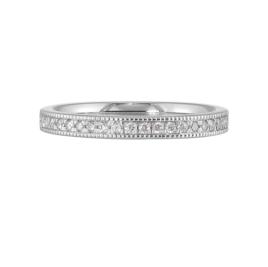 14Kt White Gold Diamond 1/6Ctw Ring