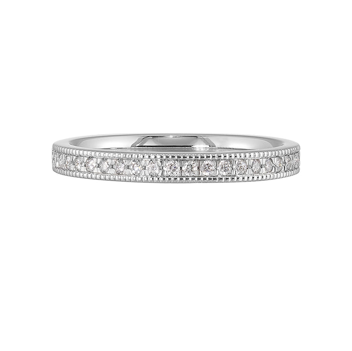 14Kt White Gold Diamond 1/6Ctw Ring