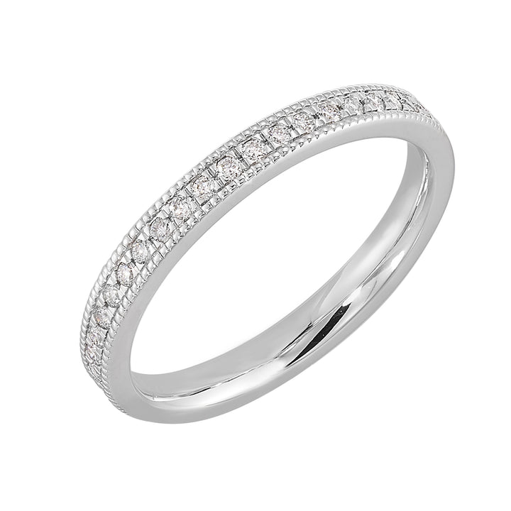 14Kt White Gold Diamond 1/6Ctw Ring