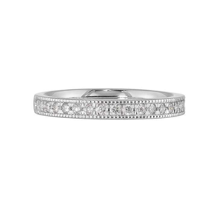 14Kt White Gold Diamond 1/4Ctw Ring
