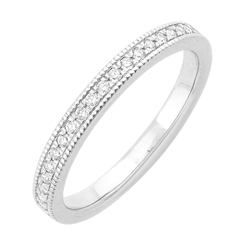 14Kt White Gold Diamond 1/4Ctw Ring