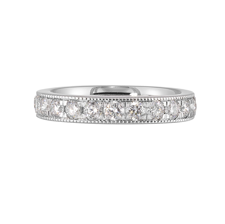 89 Facet 14Kt White Gold Diamond 3/4Ctw Ring