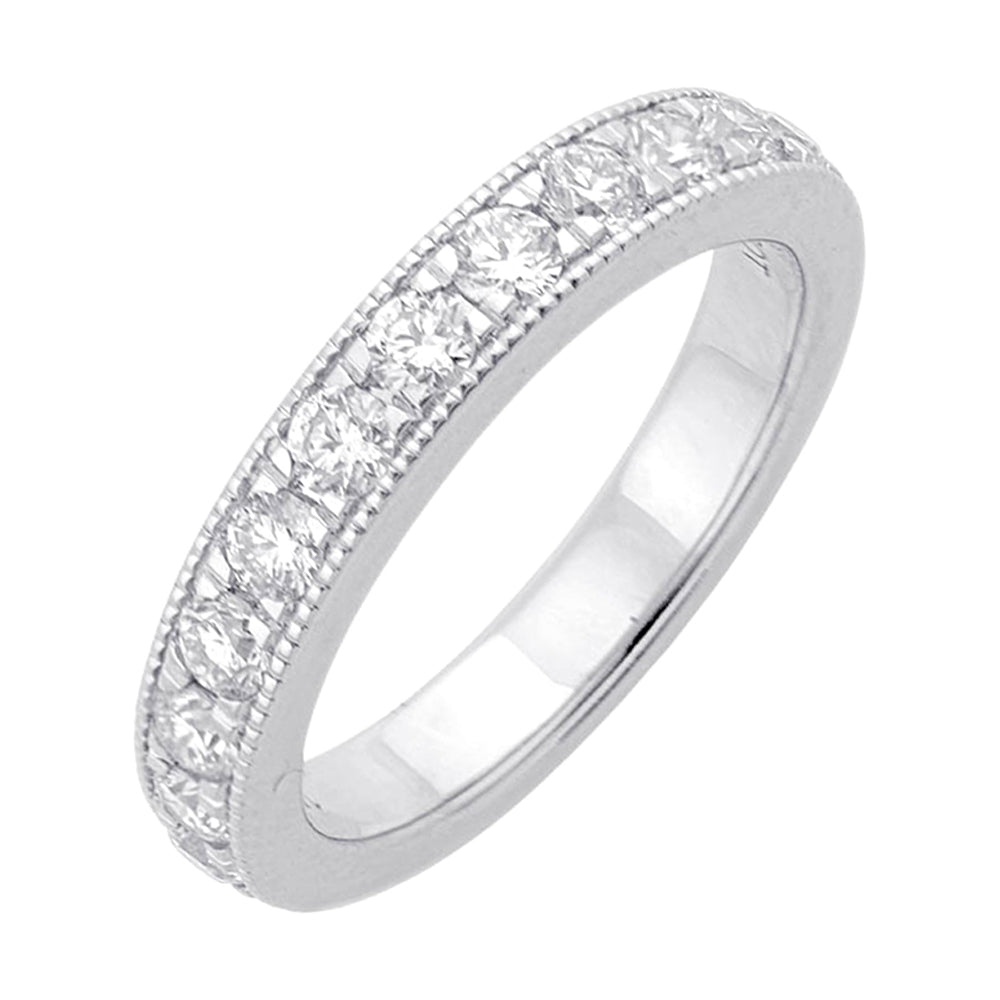 14Kt White Gold Diamond 3/4Ctw Ring