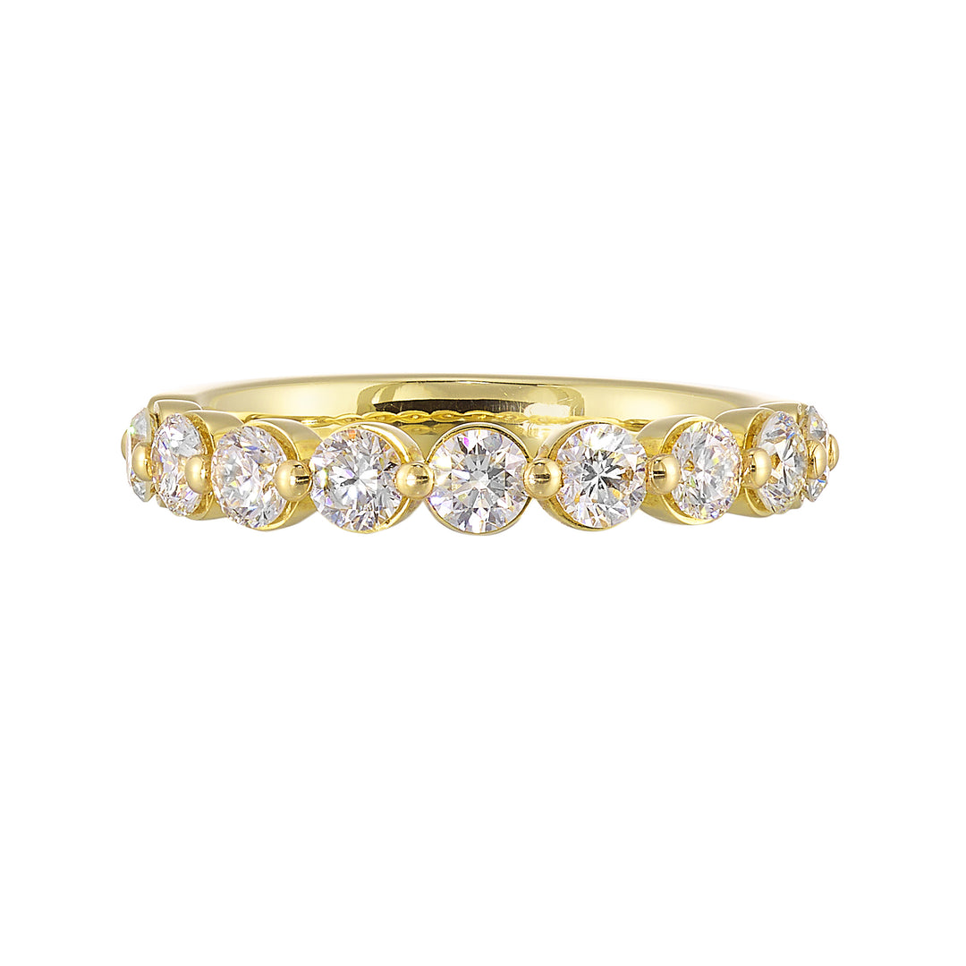 14Kt Yellow Gold Diamond 1Ctw Ring