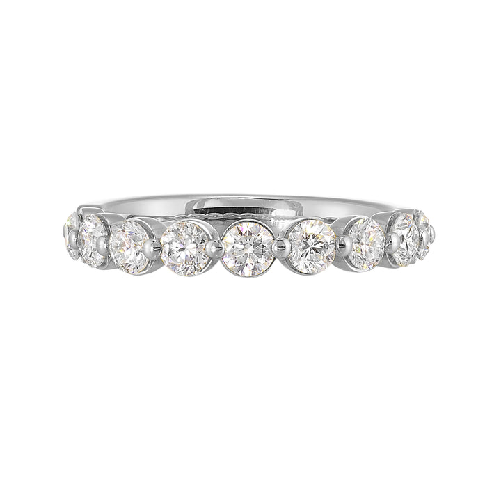 89 Facet 14Kt White Gold Diamond 1Ctw Ring