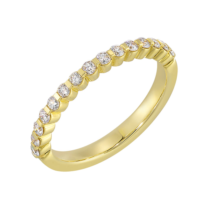 89 Facet 14Kt Yellow Gold Diamond 1/6Ctw Ring