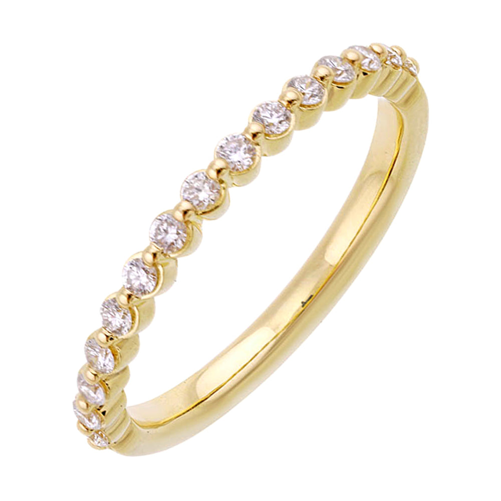 14Kt Yellow Gold Diamond 1/4Ctw Ring