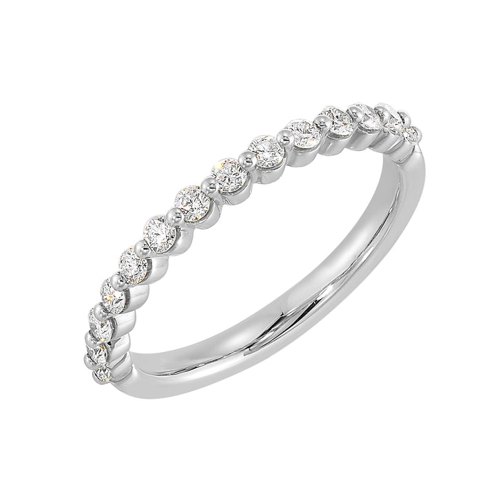 89 Facet 14Kt White Gold Diamond 1/3Ctw Ring